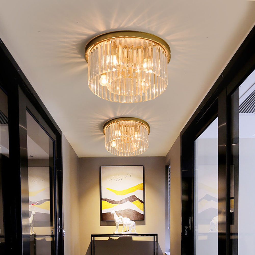 Crystal Clear Ceiling Lights