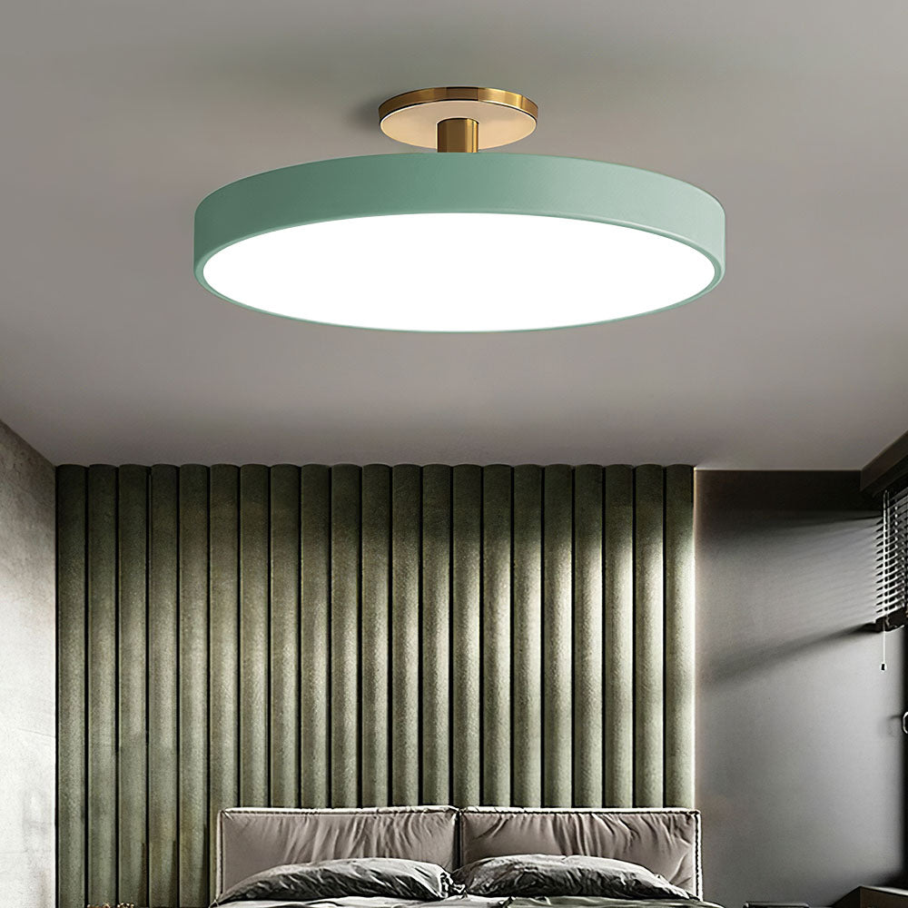 Minimalist Round Flush Mount LED Ceiling Light