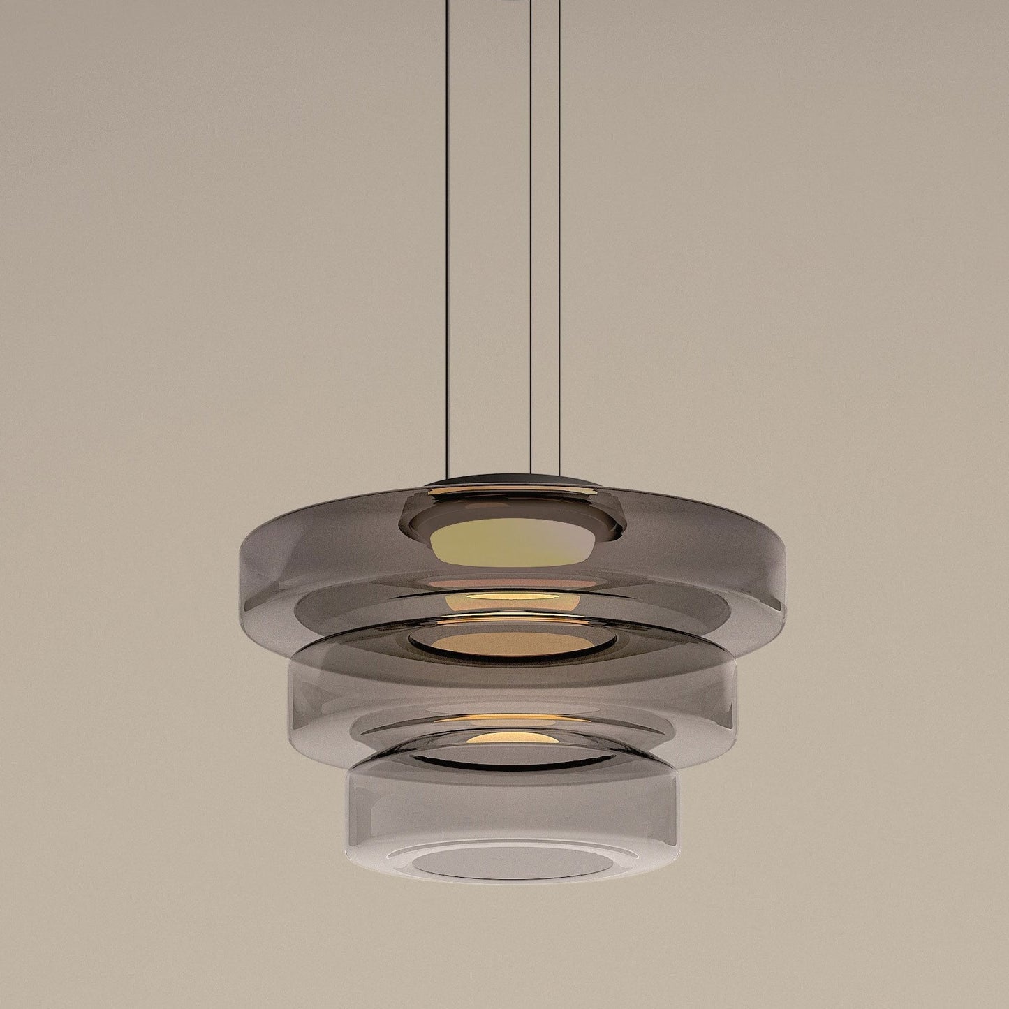 Creative Modern Round Glass Pendant Light