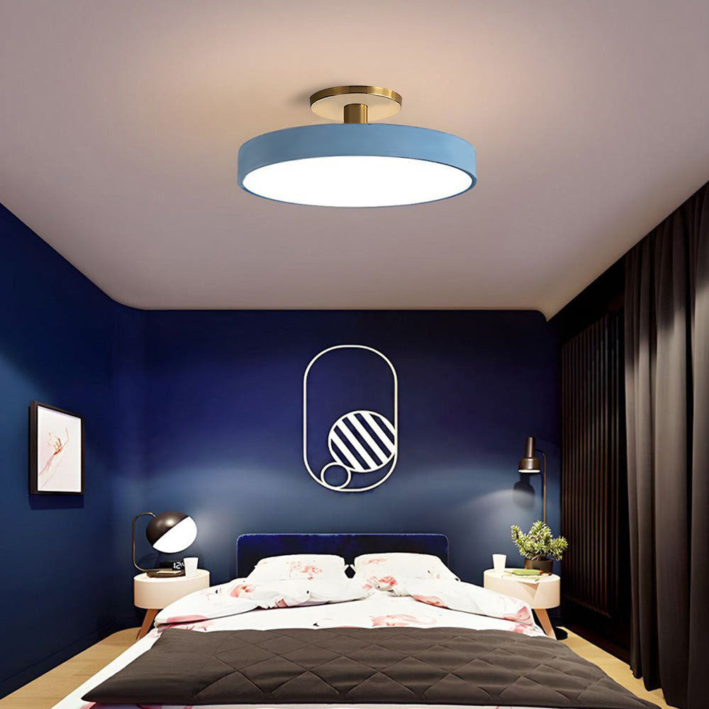 Minimalist Round Flush Mount LED Ceiling Light