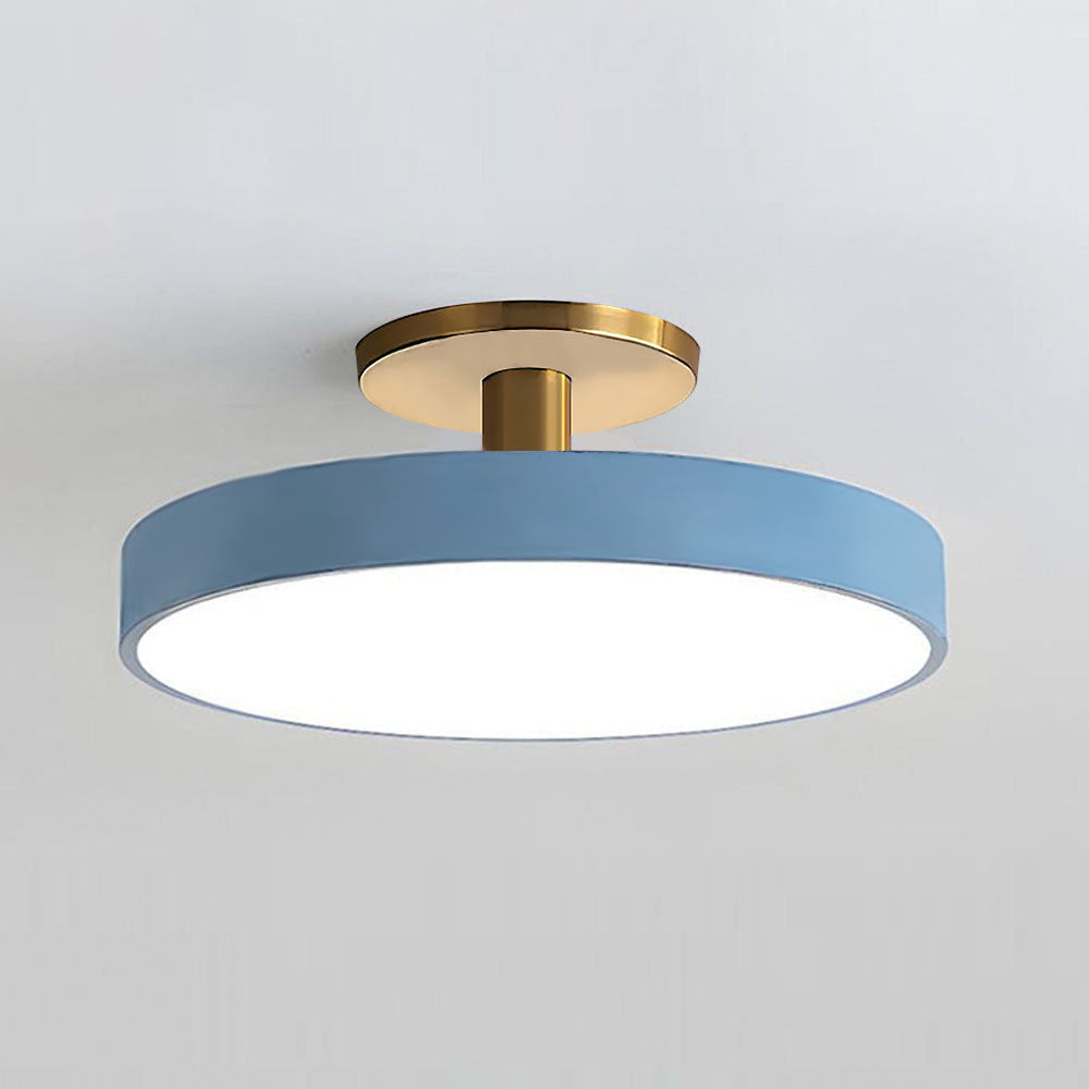 Minimalist Round Flush Mount LED Ceiling Light