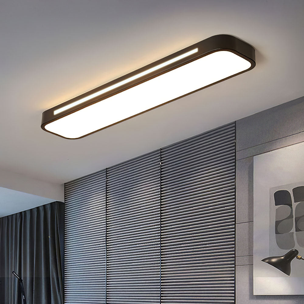 Modern Nordic Minimalist Long LED Ceiling Light