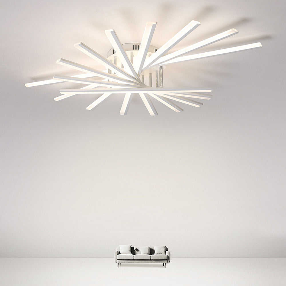 Metal Nordic Minimalist Creativity LED Ceiling Light