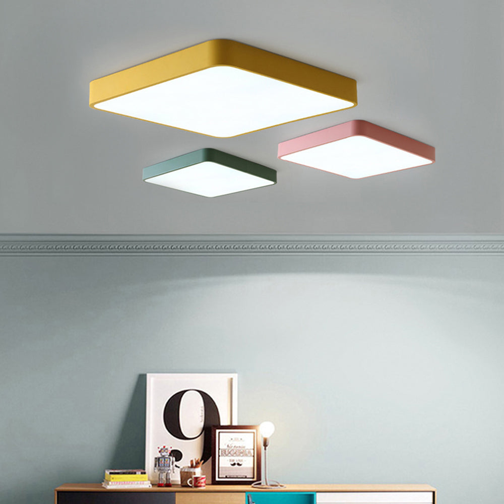 Modern Flush LED Ceiling Light For Living Room