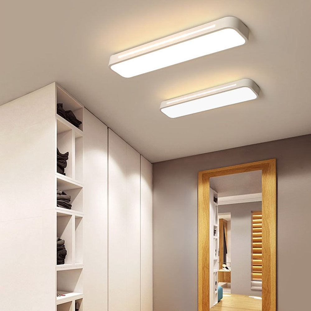 Modern Nordic Minimalist Long LED Ceiling Light