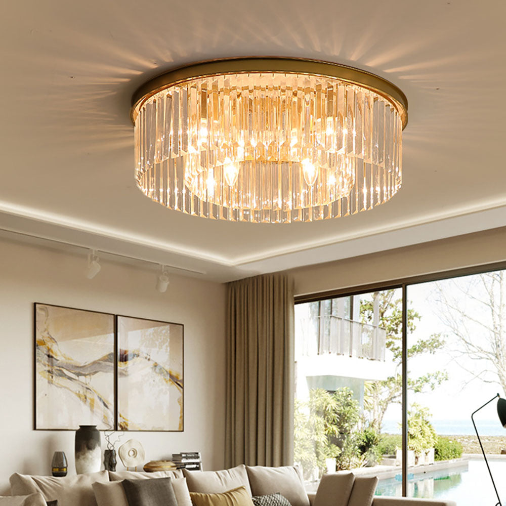 Crystal Clear Ceiling Lights