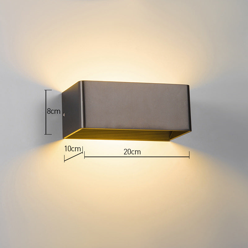 Shade Cube Sconce Light