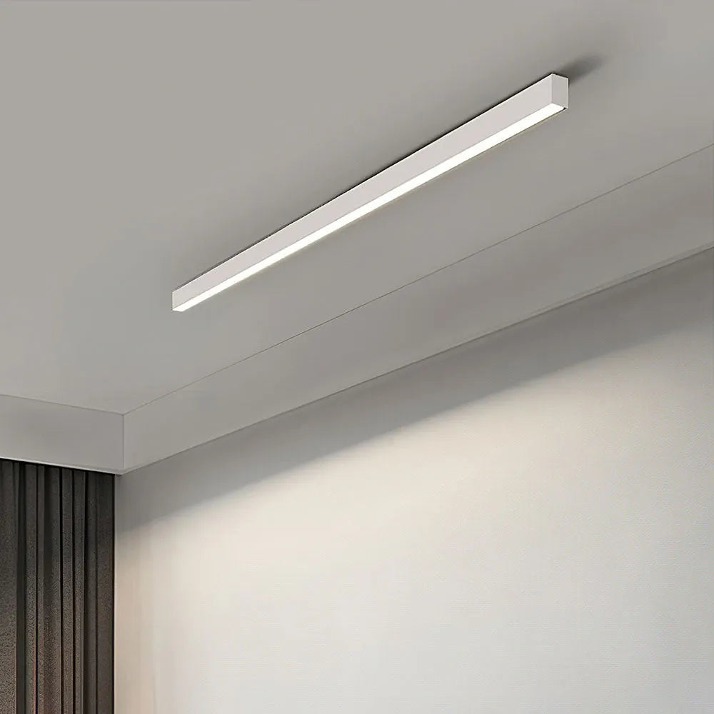 Contemporary Minimalist Long Strip LED Ceiling Lamp