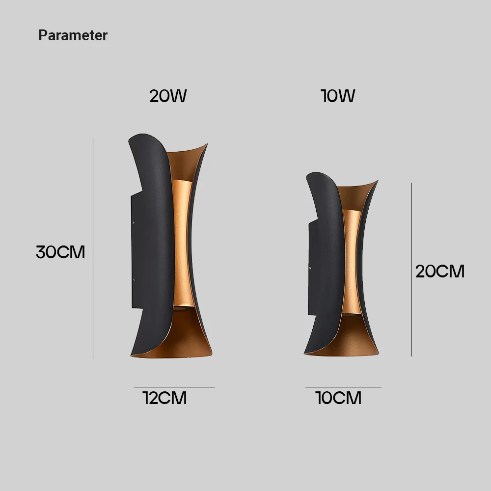 Waterproof Outdoor LED Wall Lamp