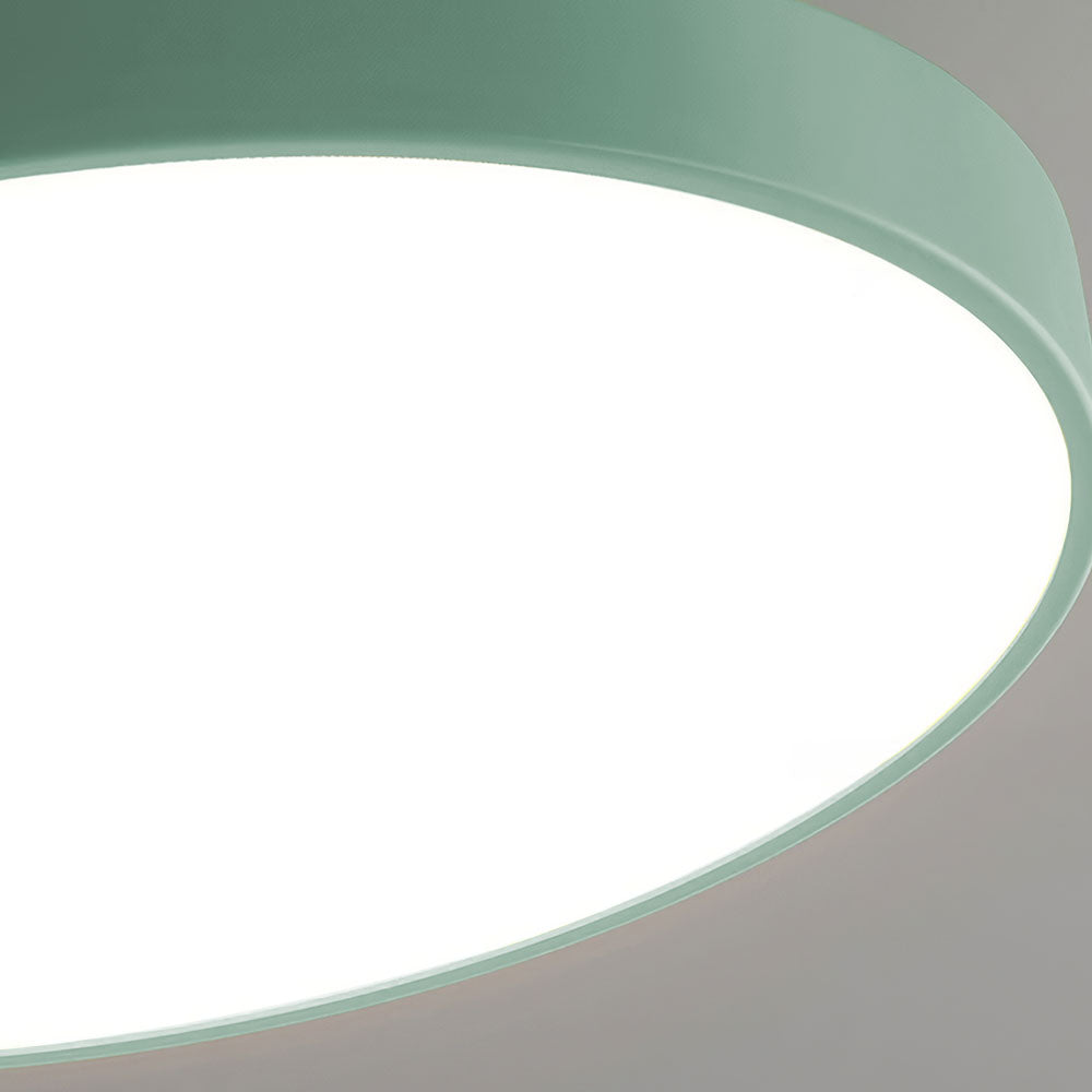 Minimalist Round Flush Mount LED Ceiling Light
