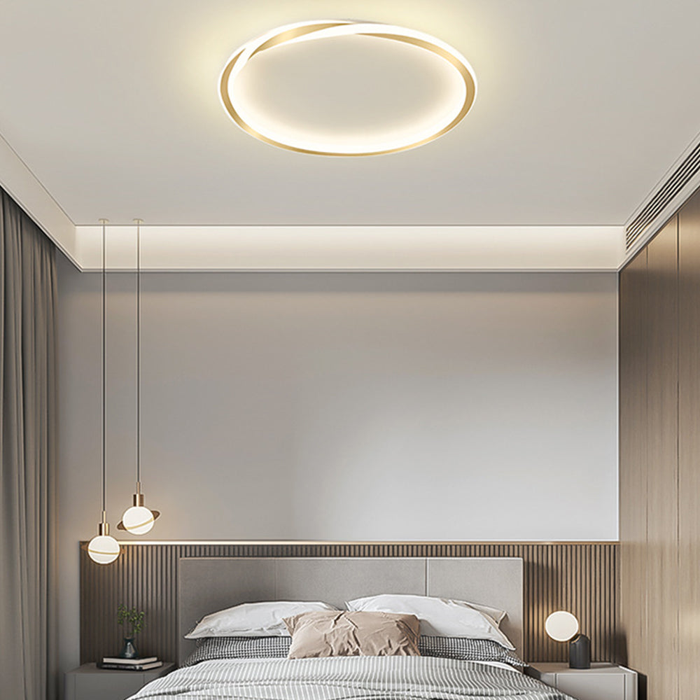 Round Minimalism LED Bedroom Ceiling Lights