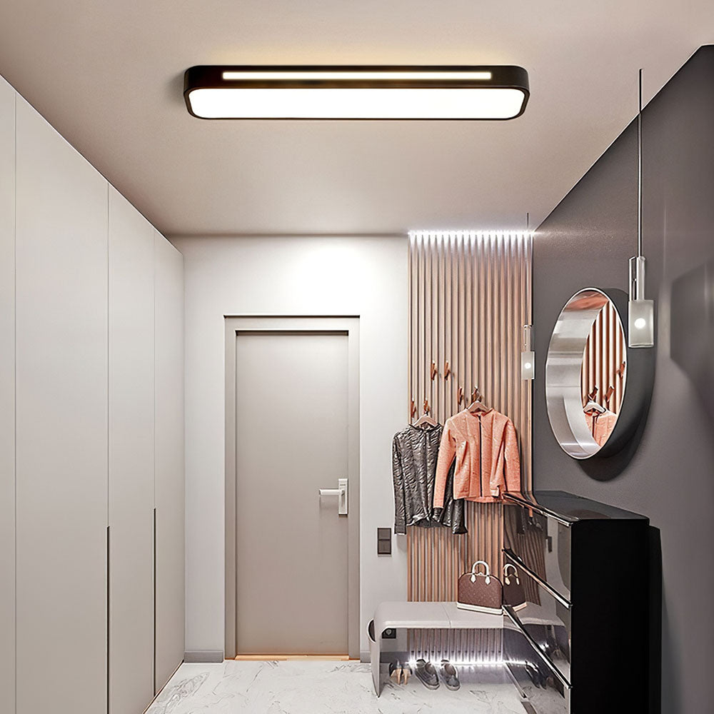 Modern Nordic Minimalist Long LED Ceiling Light