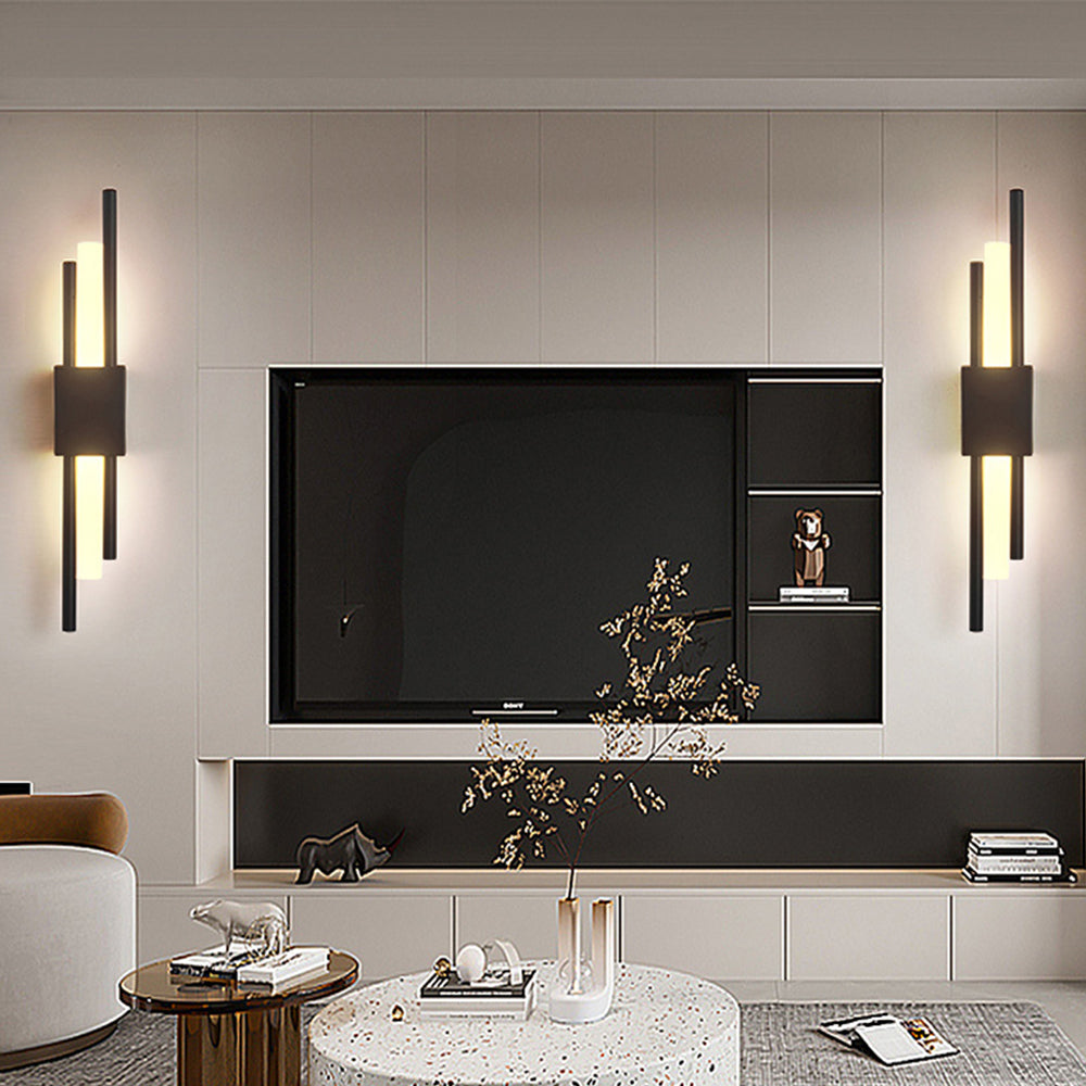 Modern Black And Gold Wall Sconce Lighting