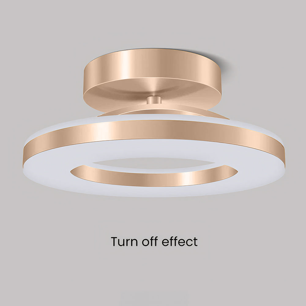 Contemporary Acrylic Round Hallway LED Ceiling Light