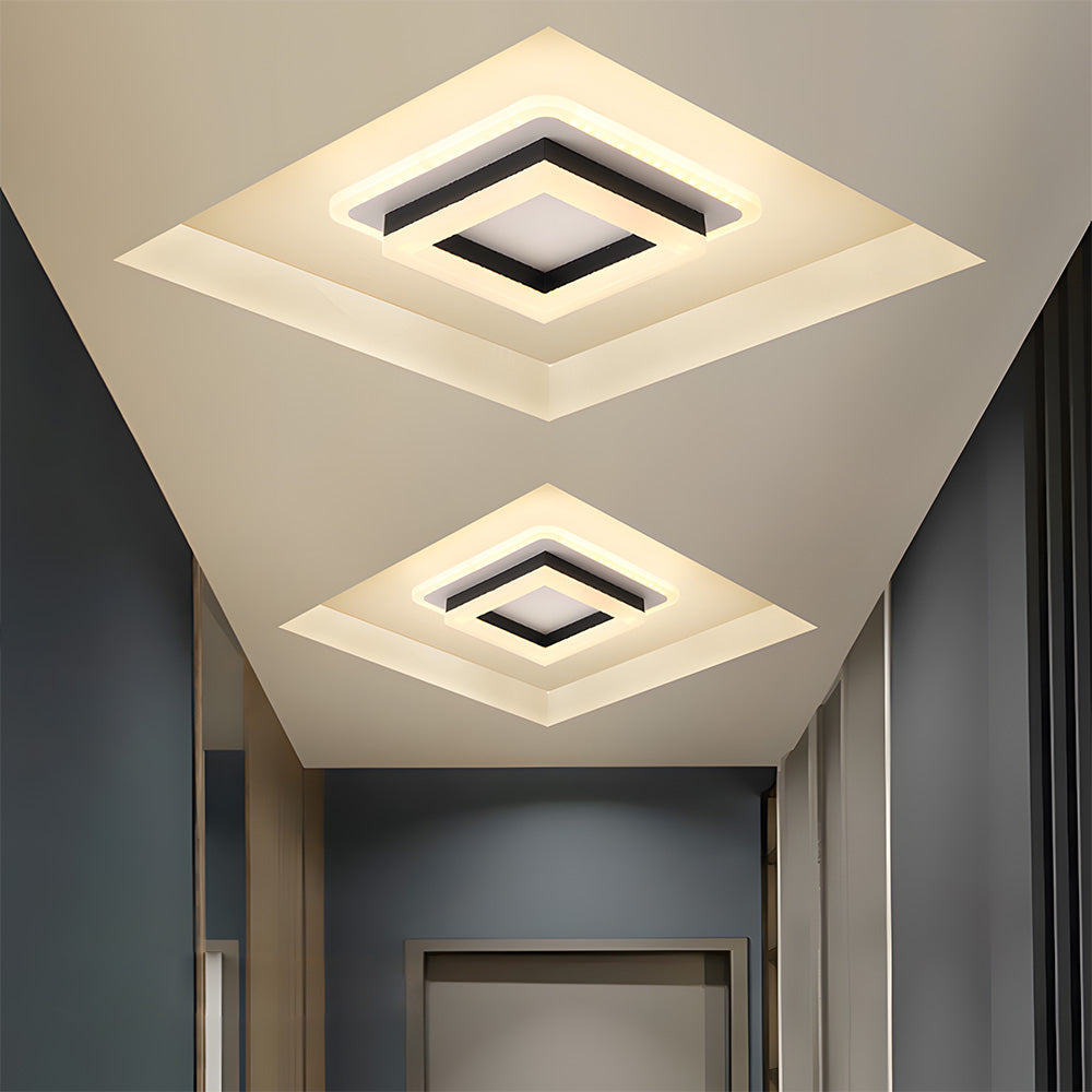 Modern Square LED Hallway Ceiling Light
