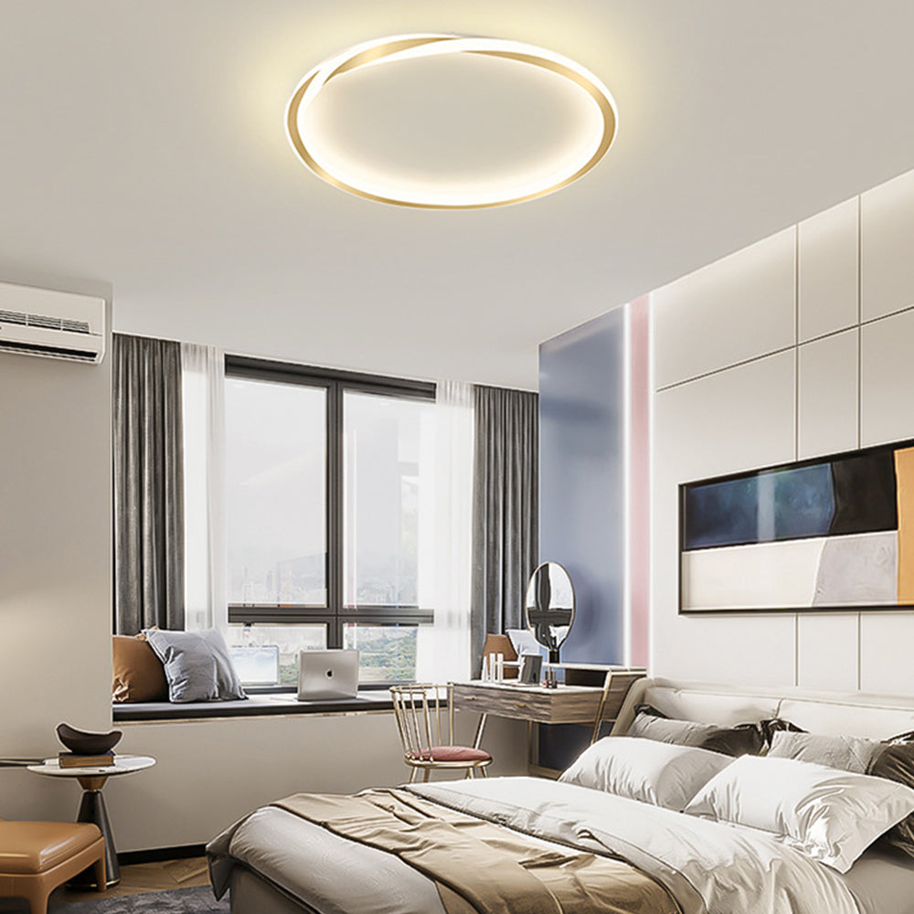 Round Minimalism LED Bedroom Ceiling Lights