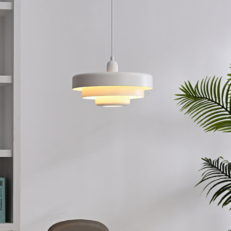 Mid Century Bauhaus Iron Pendant Lamp