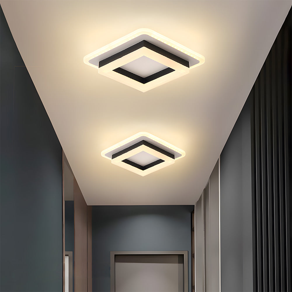 Modern Square LED Hallway Ceiling Light