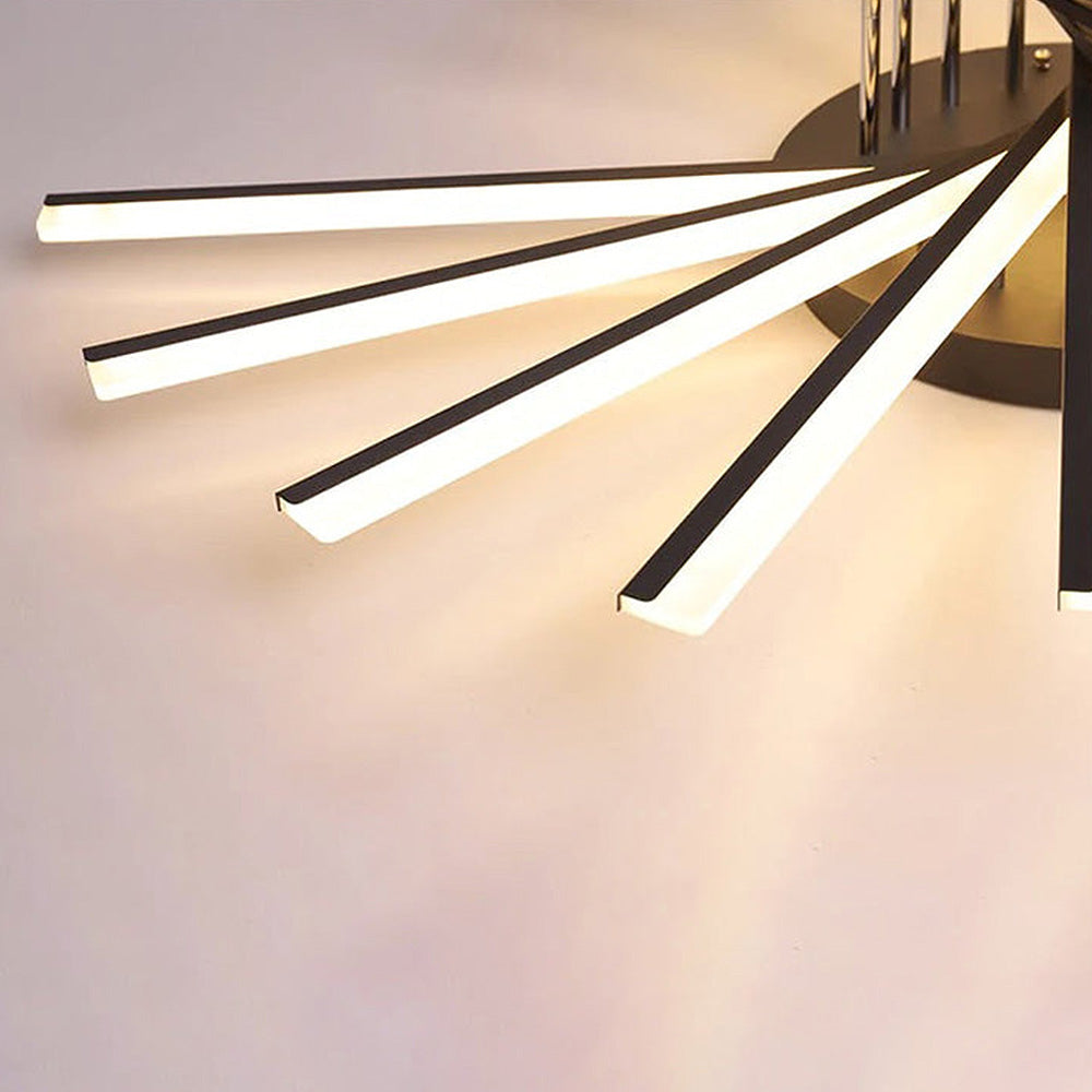 Metal Nordic Minimalist Creativity LED Ceiling Light