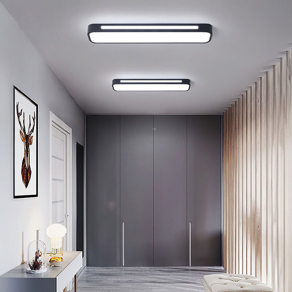 Modern Nordic Minimalist Long LED Ceiling Light
