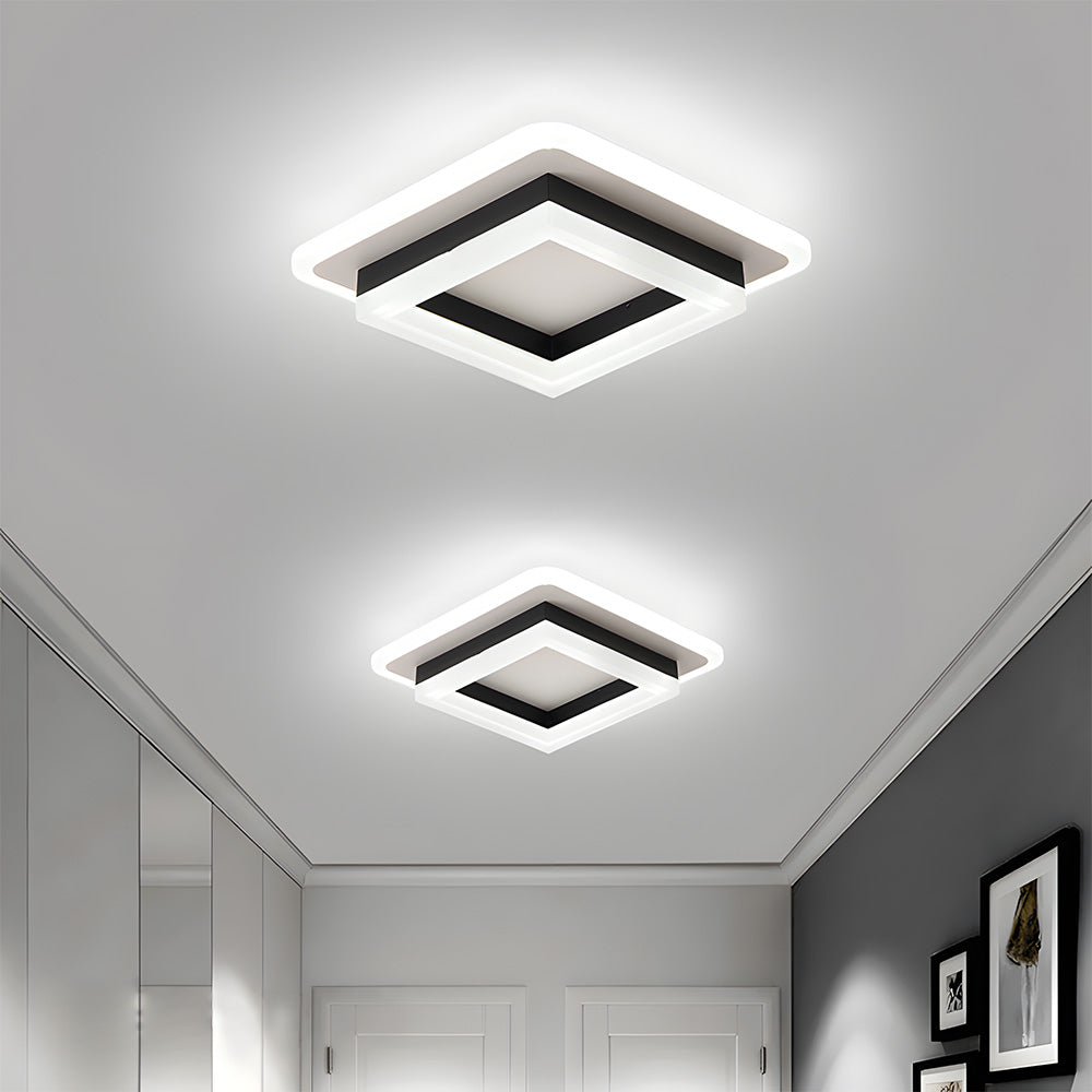 Modern Square LED Hallway Ceiling Light