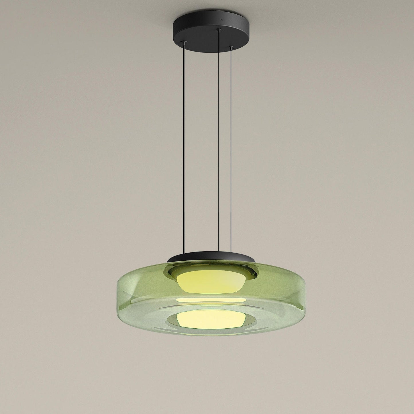 Creative Modern Round Glass Pendant Light