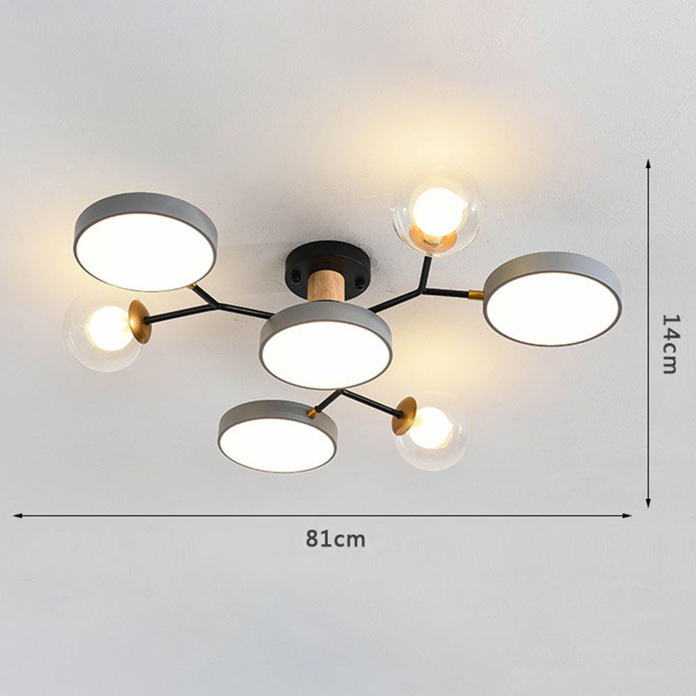 Creative Branch LED Ceiling Light For Living Room