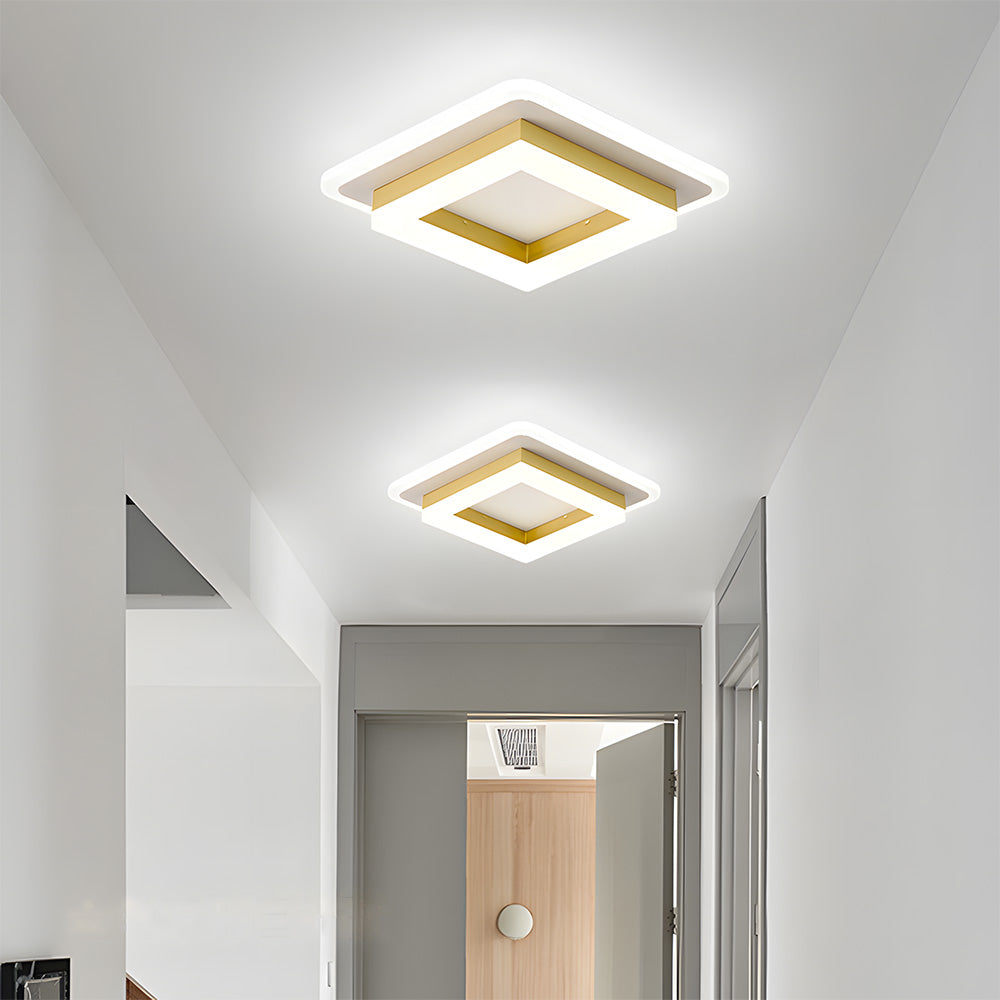 Modern Square LED Hallway Ceiling Light
