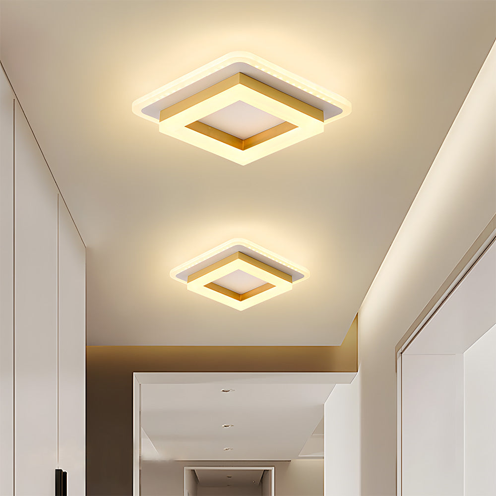 Modern Square LED Hallway Ceiling Light