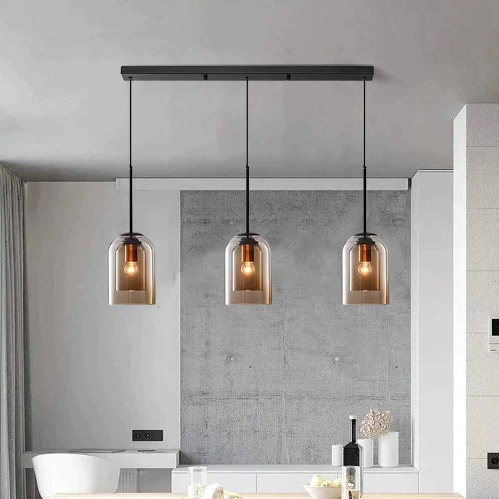 Double Layer Minimalist Small Pendant Light For Dining Room