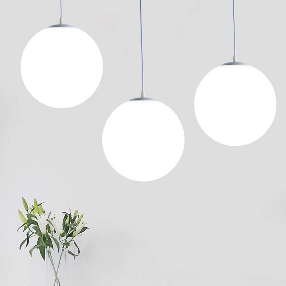 Simple Glass 1 Head Restaurant Pendant Light