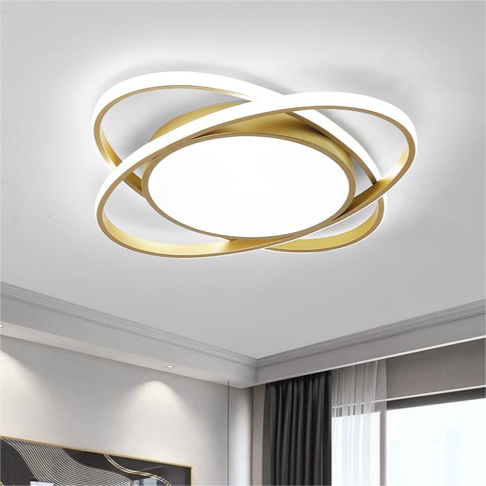 Flush Mount Stylish Bedroom Ceiling Lamp