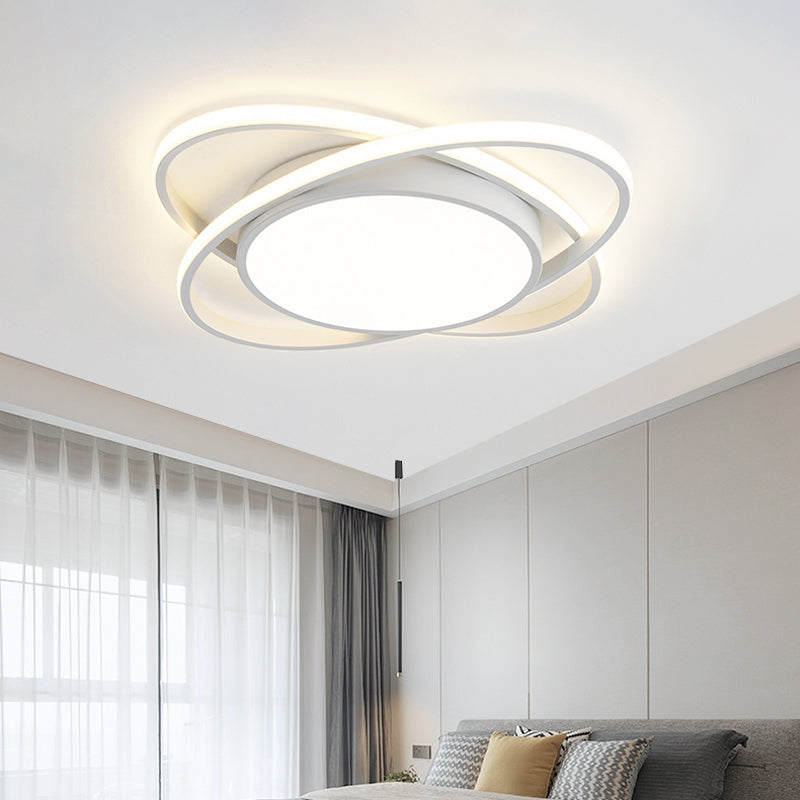 Flush Mount Stylish Bedroom Ceiling Lamp