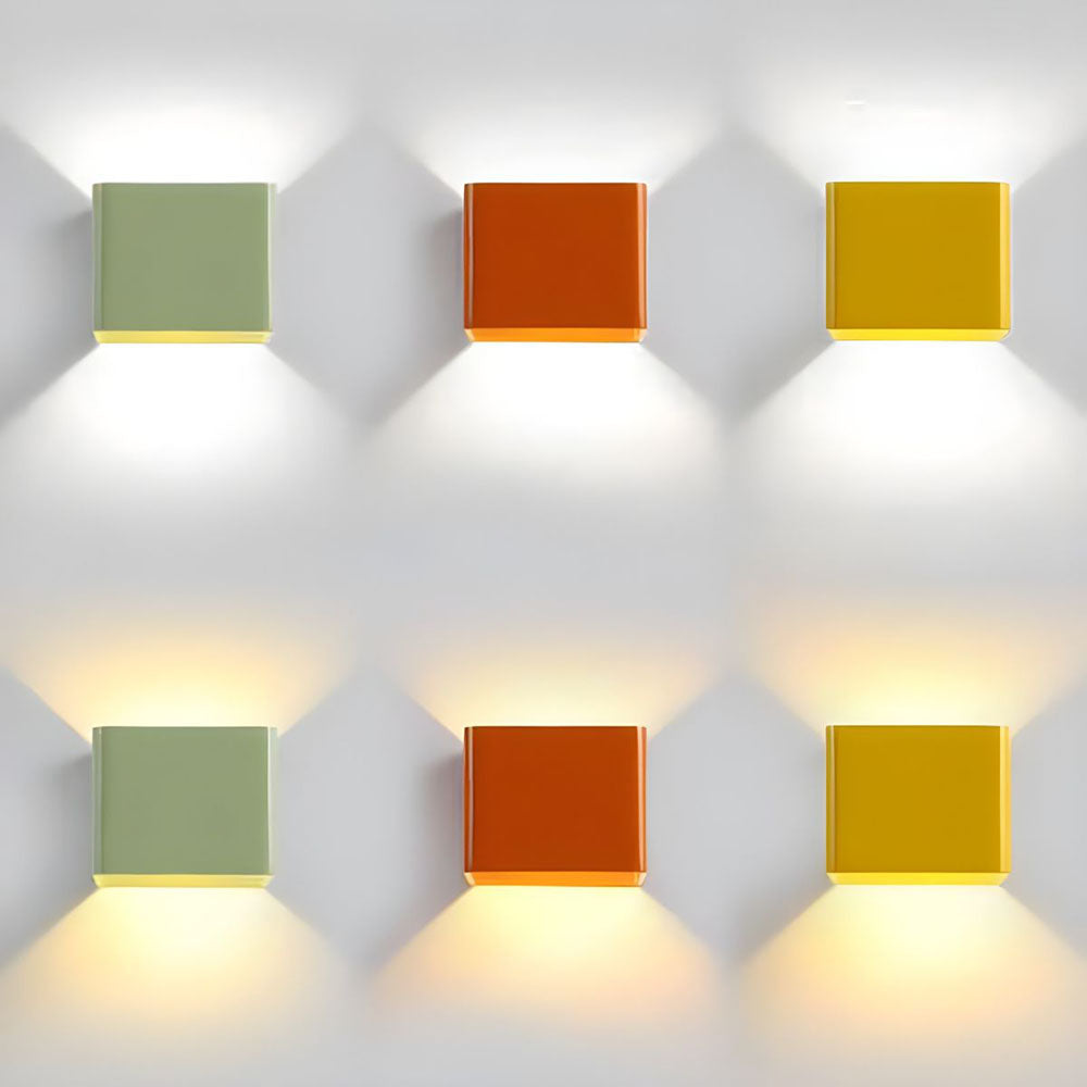 Shade Cube Sconce Light