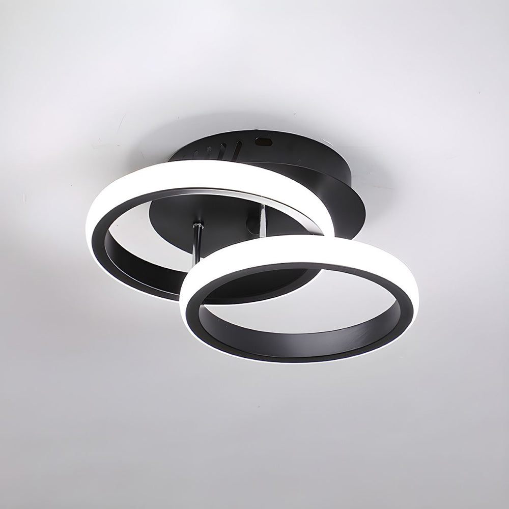 Modern White Metal LED Ceiling Light