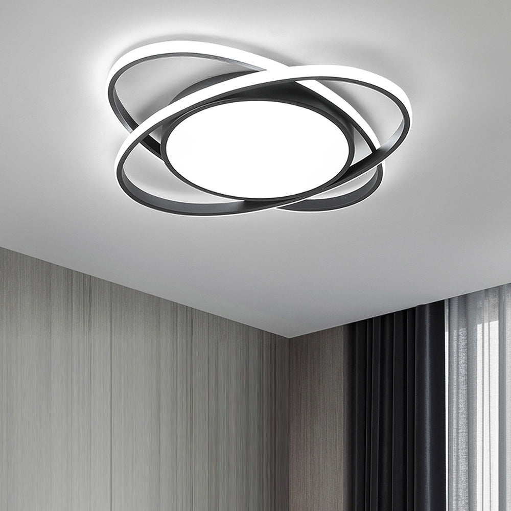 Flush Mount Stylish Bedroom Ceiling Lamp