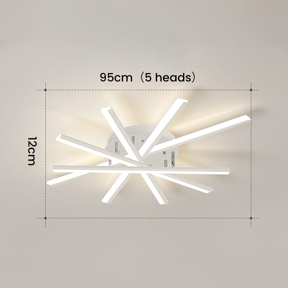 Metal Nordic Minimalist Creativity LED Ceiling Light