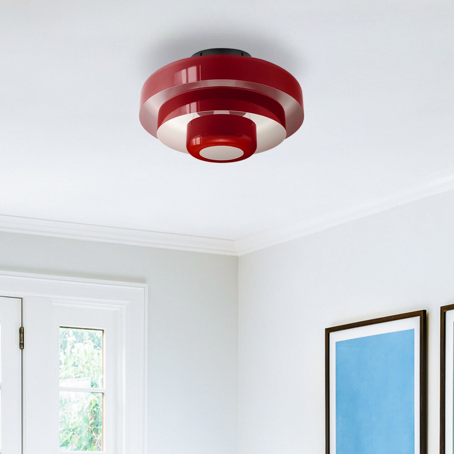 Iron Mid-Century Ceiling Lights
