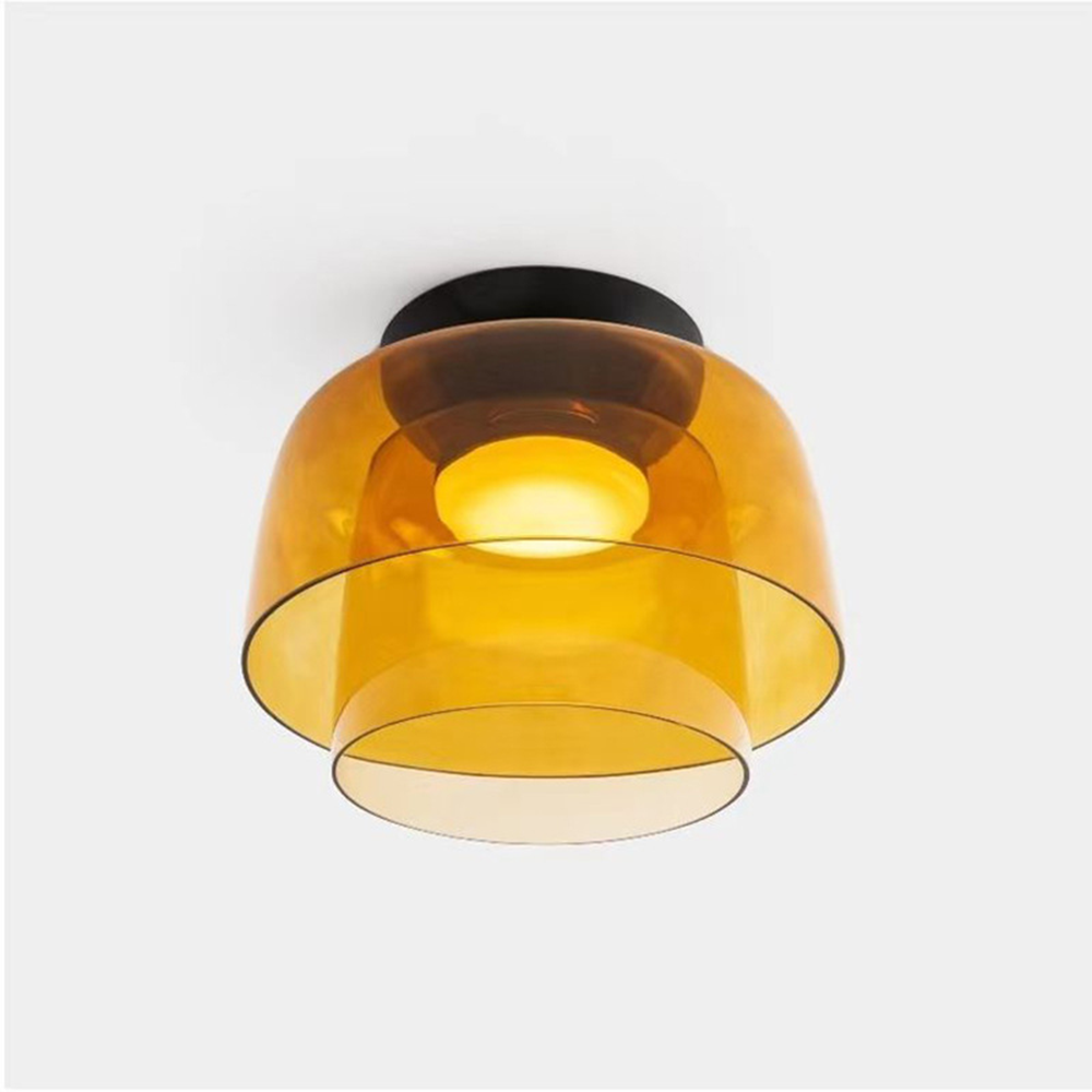 Nordic Designer Medieval Glass Ceiling Lamp