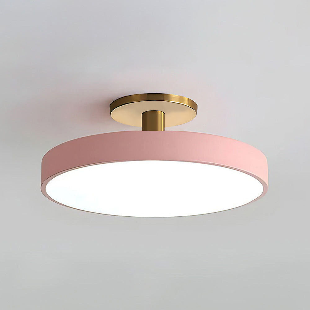 Minimalist Round Flush Mount LED Ceiling Light