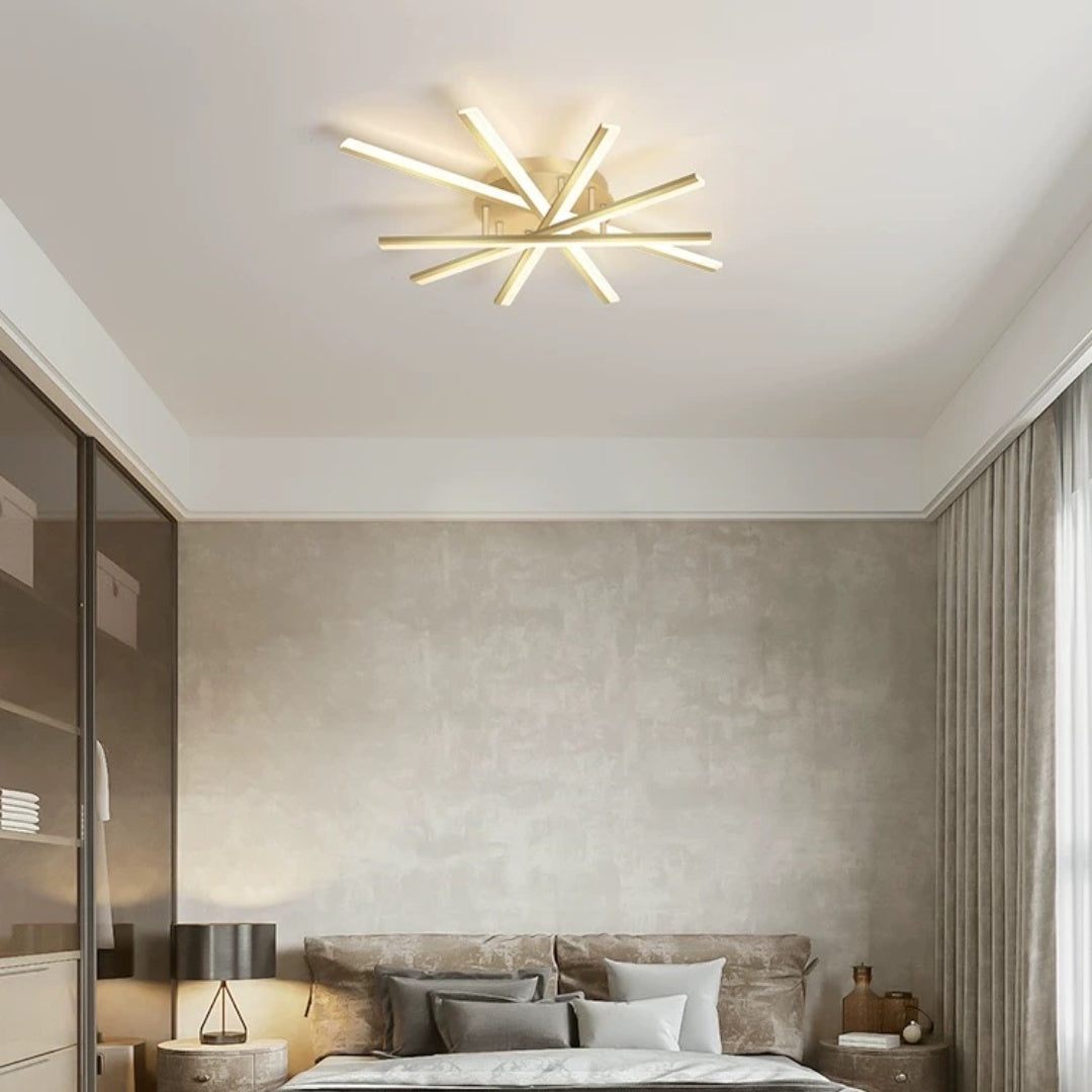Metal Nordic Minimalist Creativity LED Ceiling Light