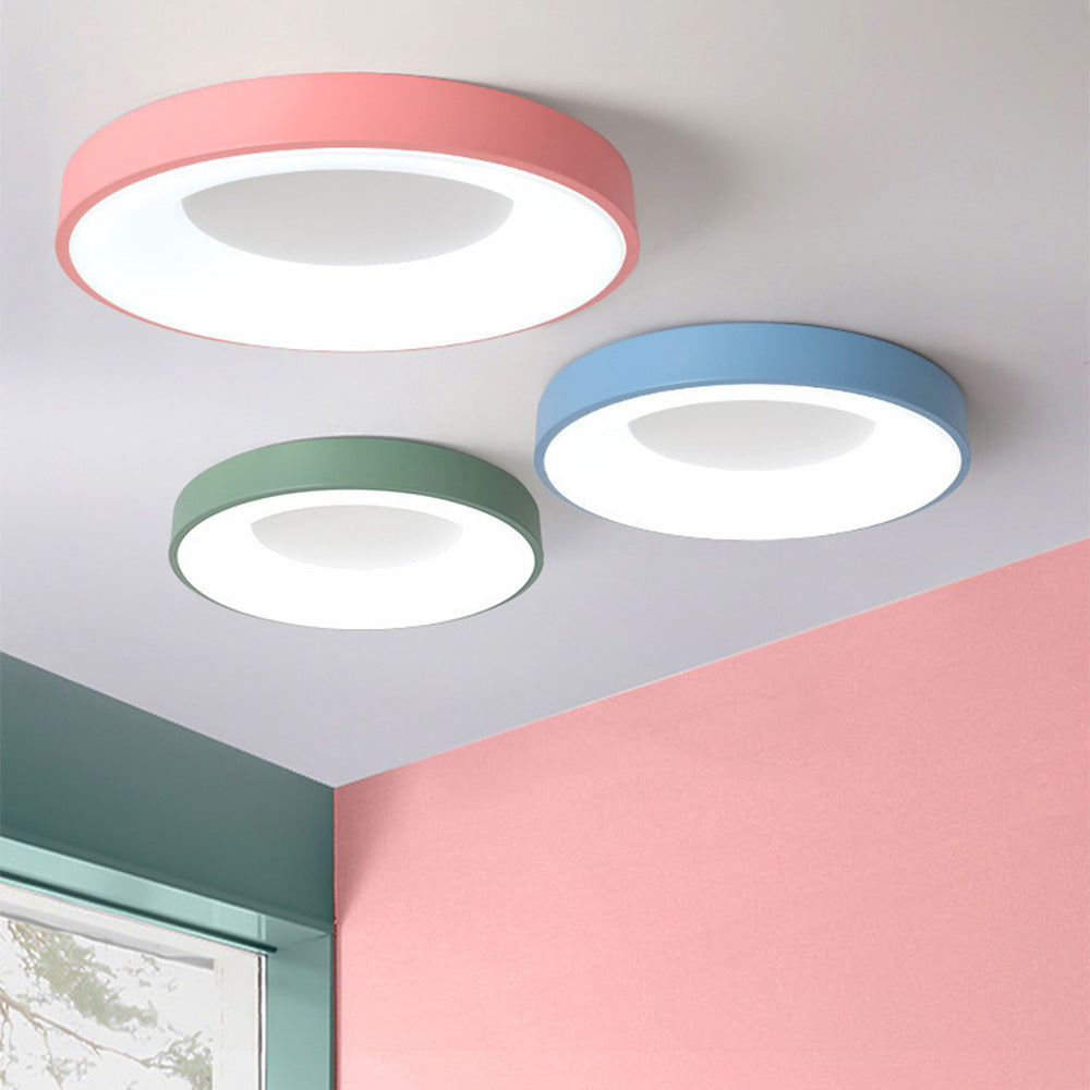 Creative Colorful Minimalist LED Ceiling Light