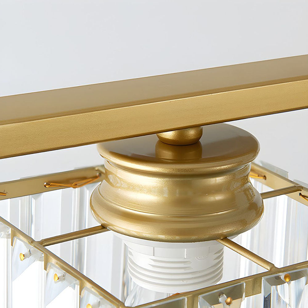 Nordic Multi Head Glass Island Chandelier