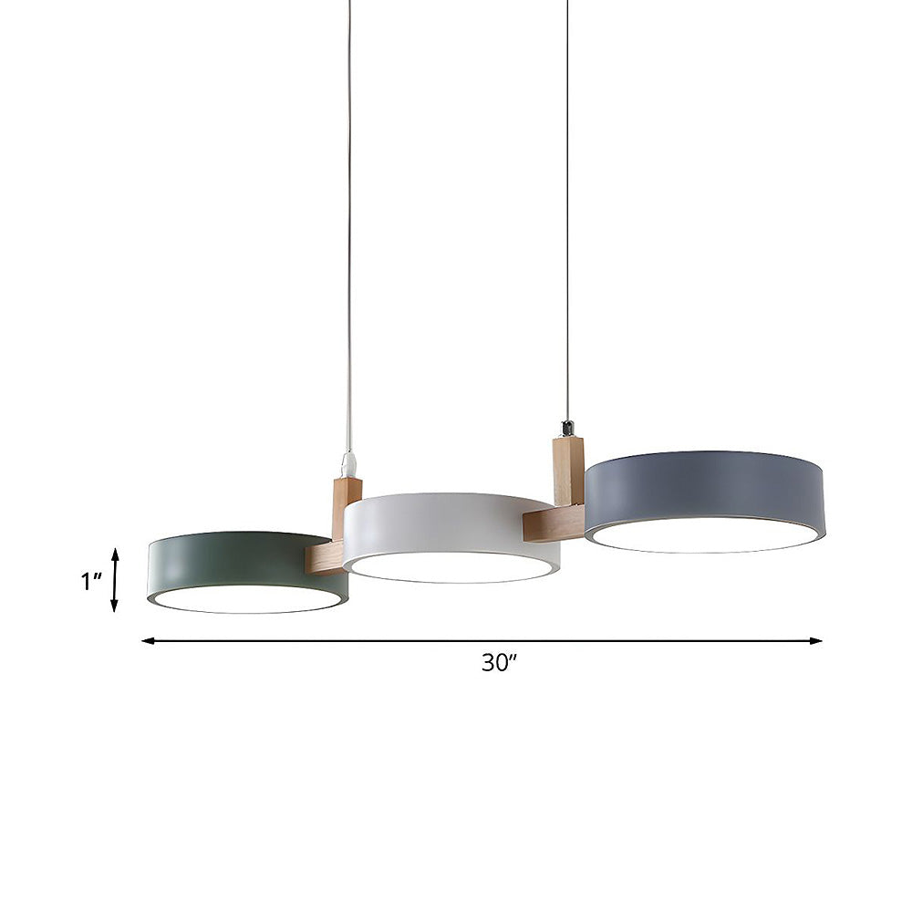 Nordic Metal Multi Flush Ceiling Kitchen Light