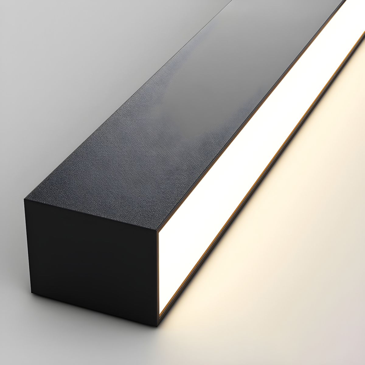 Contemporary Minimalist Long Strip LED Ceiling Lamp