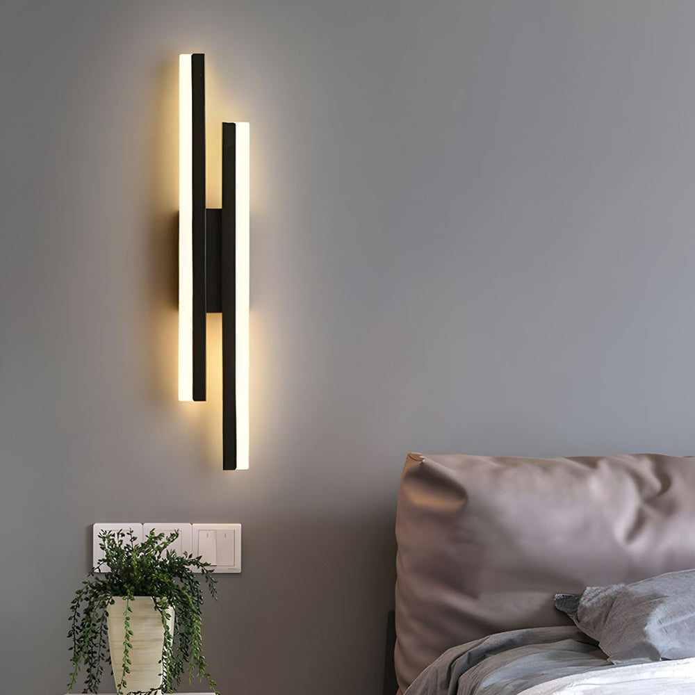Modern Long Acrylic LED Wall Sconce For Living Room