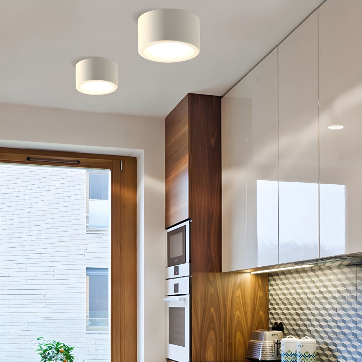 Nordic Minimalist Surface Mounted LED Ceiling Light