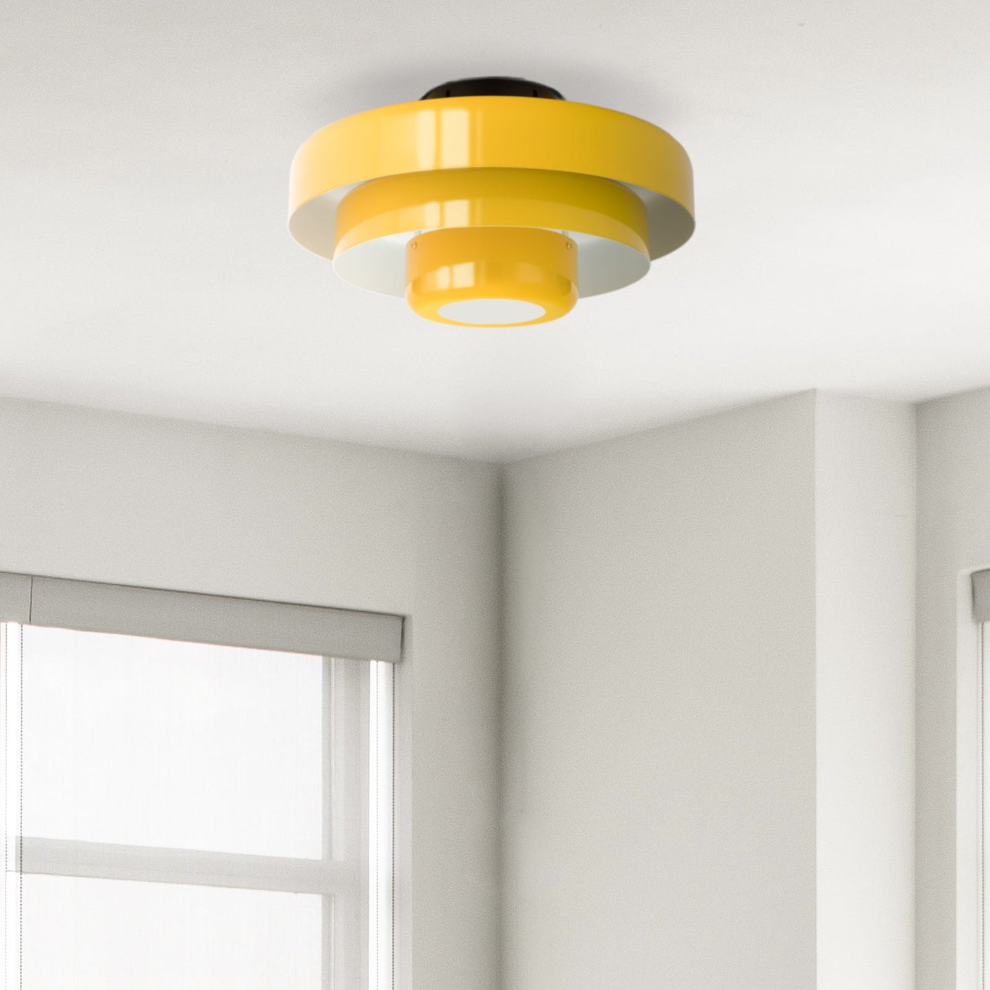 Iron Mid-Century Ceiling Lights