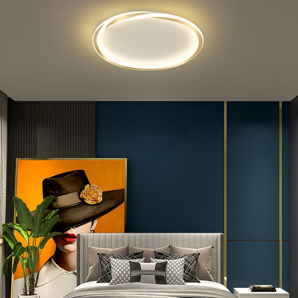Round Minimalism LED Bedroom Ceiling Lights