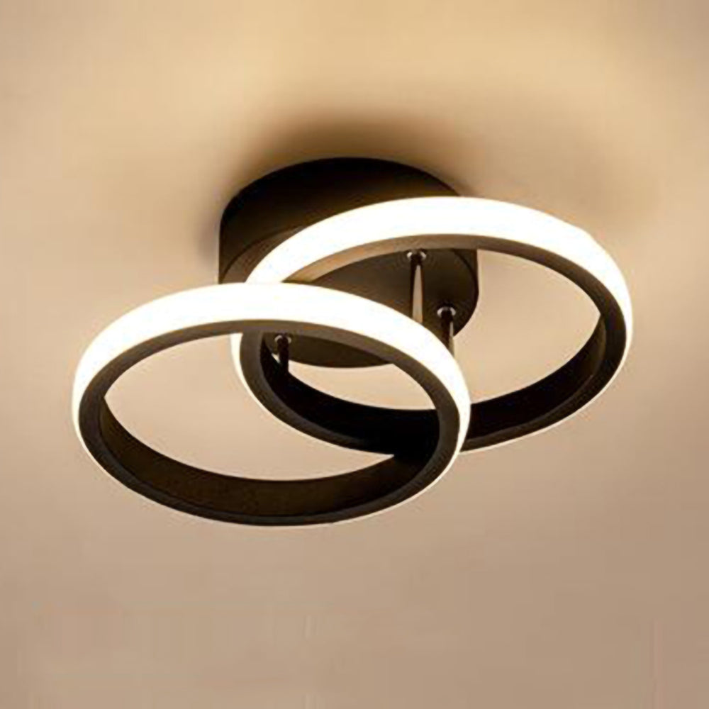 Modern White Metal LED Ceiling Light